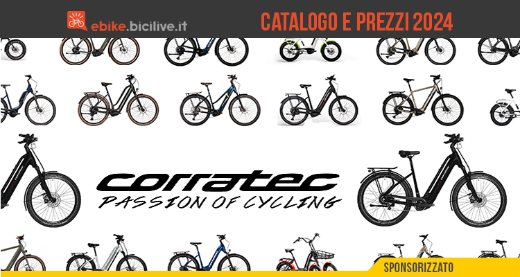 corratec, le ebike city-trekking 2024: catalogo e listino prezzi