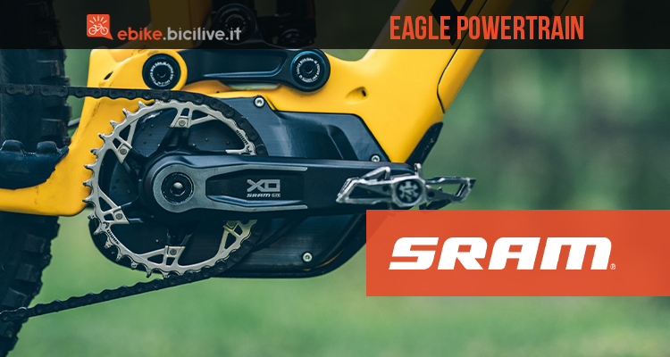 SRAM Eagle Powertrain 2024: un sistema completo per ebike con cambio automatico