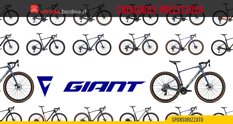 Le bici gravel Giant 2024: catalogo e listino prezzi