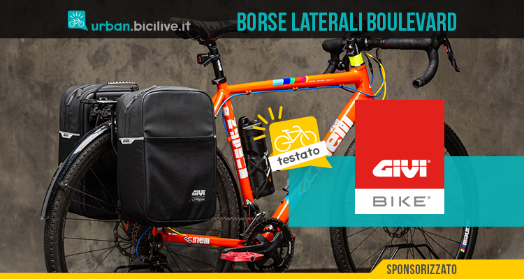 Test borse da bici laterali GIVI-Bike BOULEVARD 13 litri