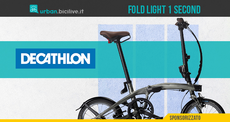 BTWIN Fold Light 1 Second: praticità e leggerezza a portata di mano, da Decathlon