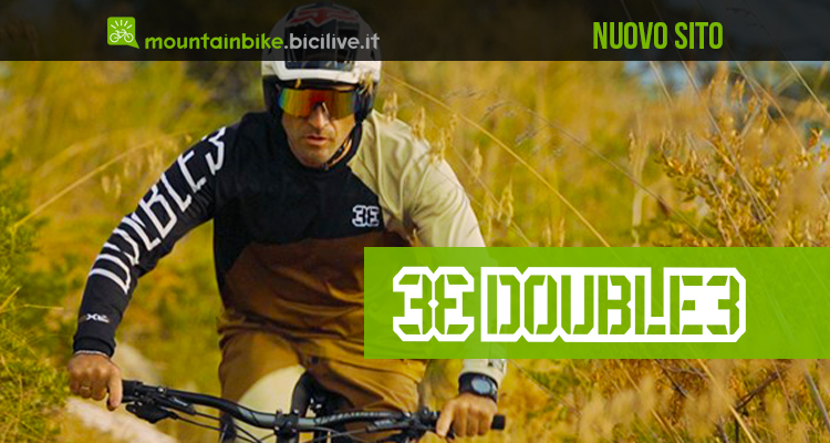 Double3, nuovo sito per il brand di abbigliamento MTB italiano