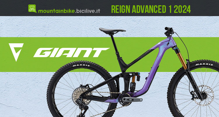 Giant Reign Advanced 1 2024: dalle gare di enduro al bike park