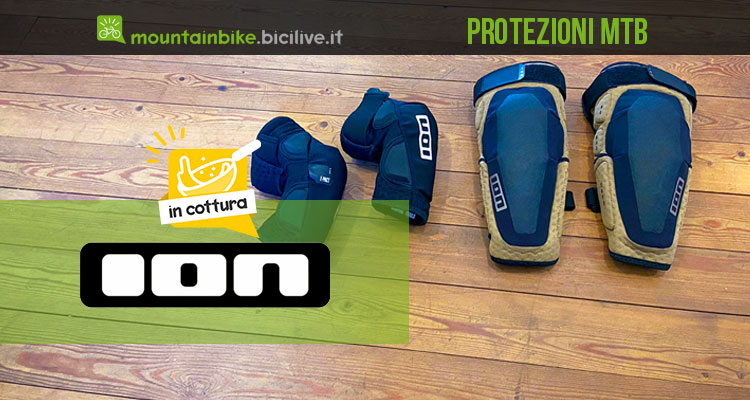 Test ginocchiere MTB K-LITE ZIP e gomitiere E-PACT di ION