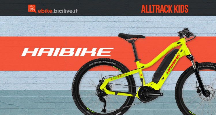 Haibike Alltrack Kids, per stare al passo coi più grandi