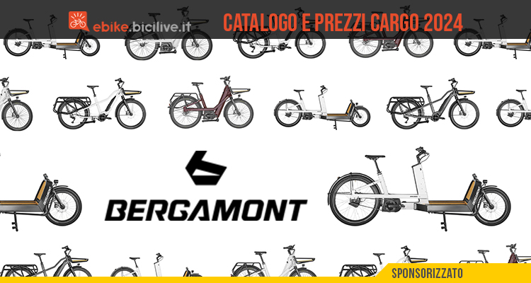 Bergamont e-Cargo 2024: catalogo e listino prezzi