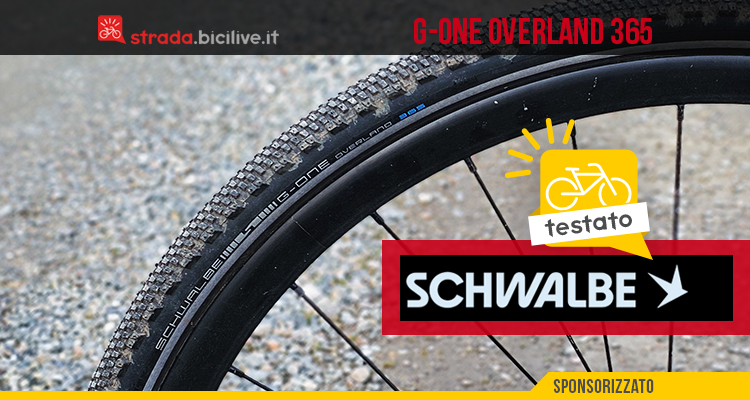 Test pneumatico gravel Schwalbe G-One Overland 365