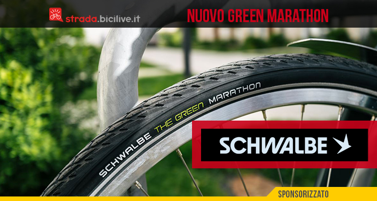 Pneumatici Schwalbe: nuovo Green Marathon con il 41% in meno di emissioni di CO2