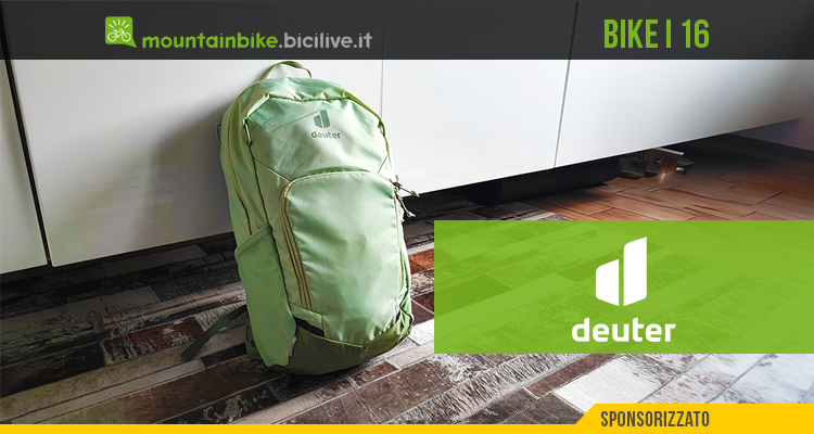 Deuter Bike I 16: uno zaino versatile per ciclisti e appassionati di trekking