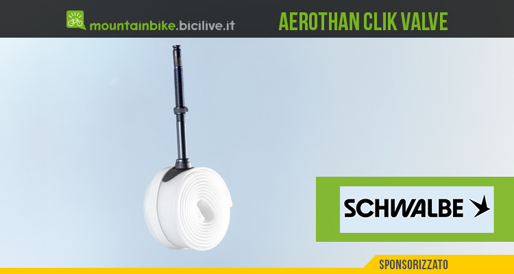 Schwalbe rinnova la camera d’aria Aerothan: CLIK VALVE, stelo in alluminio e maggiore sostenibilità