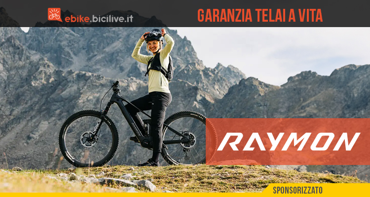 E-bike più sicure con Raymon: garanzia a vita sul telaio e 3 anni su componenti elettrici