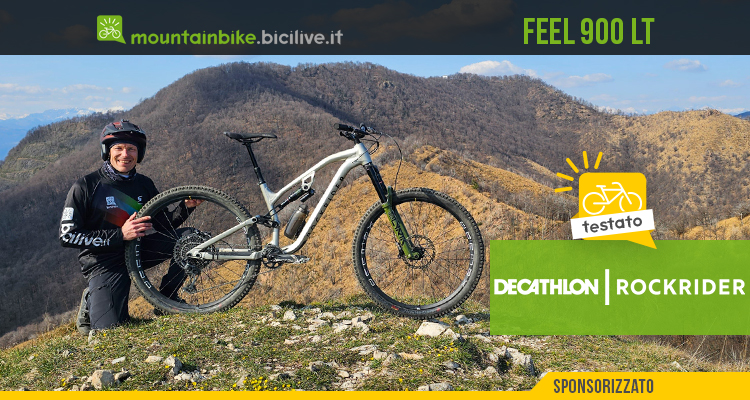 Test Rockrider Feel 900 LT: una MTB enduro accessibile dalle buone prestazioni
