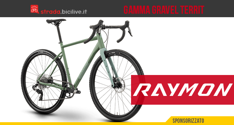 Territ: la gamma gravel in alluminio di Raymon Bicycle