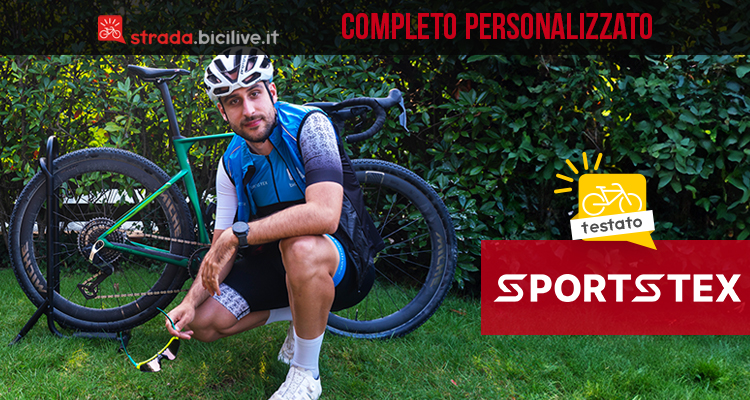 Test completo estivo strada/gravel Sportstex personalizzato Bicilive