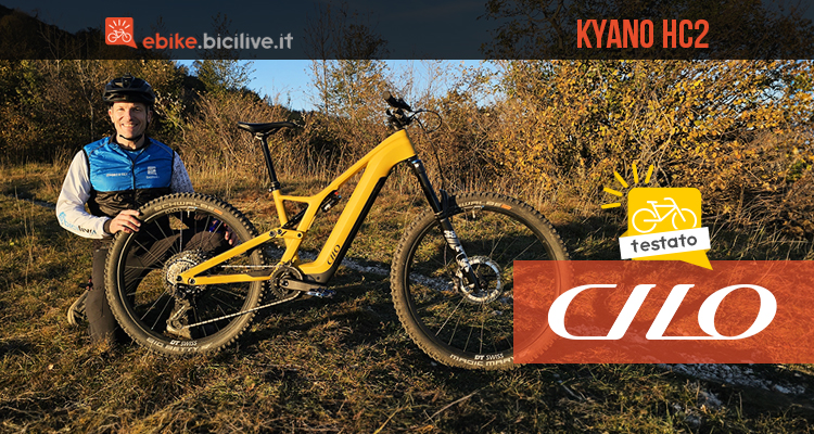 Test CILO KYANO HC2, una eMTB da enduro in carbonio intuitiva e divertente