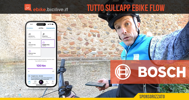 L’app eBike Flow di Bosch Ebike Systems: installazione, uso, modificare le assistenze e molto altro