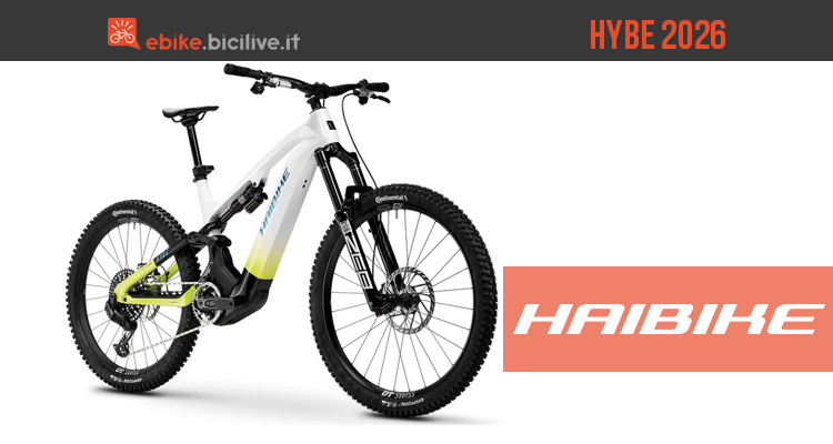 Haibike presenta la nuova e-MTB HYBE MY26 in carbonio