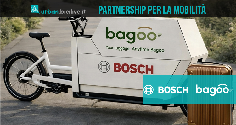 Bosch eBike Systems e Bagoo: partnership per la logistica urbana a zero emissioni