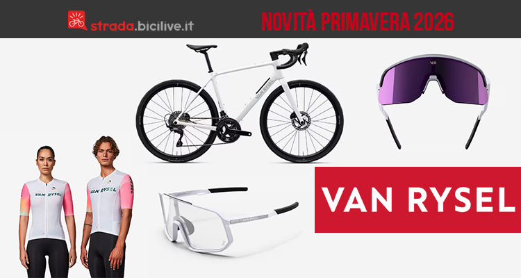 Van Rysel presenta la nuova gamma primavera–estate 2026: abbigliamento, occhiali e la bici endurance EDR CF
