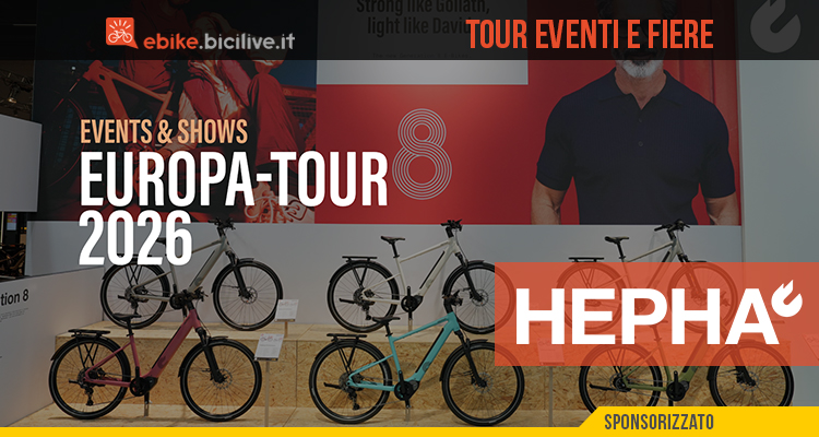 HEPHA dà il via al Tour Europeo 2026: fiere ed eventi nei principali mercati del ciclismo