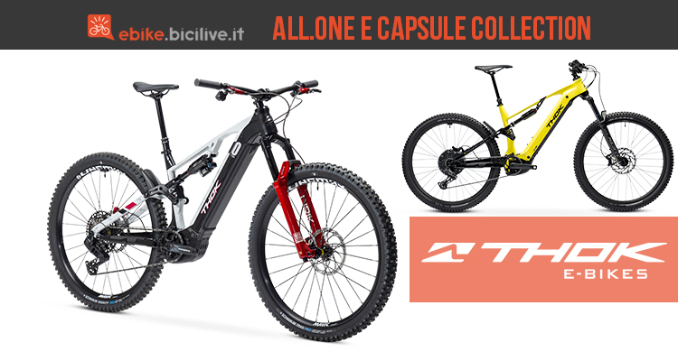THOK E-Bikes festeggia 10 anni con una nuova ebike, la All.ONE e con la Capsule Collection celebrativa