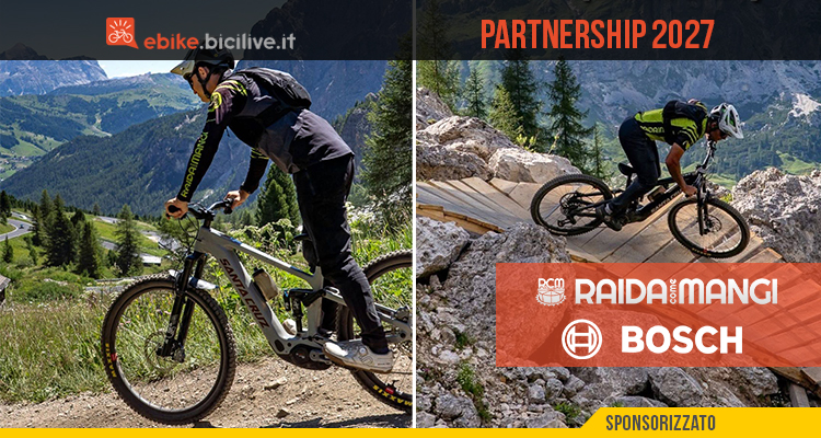 Bosch eBike Systems Italia e Raida Come Mangi annunciano una partnership dedicata alla community eMTB
