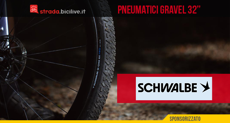 Schwalbe apre alla misura da 32 pollici nel gravel