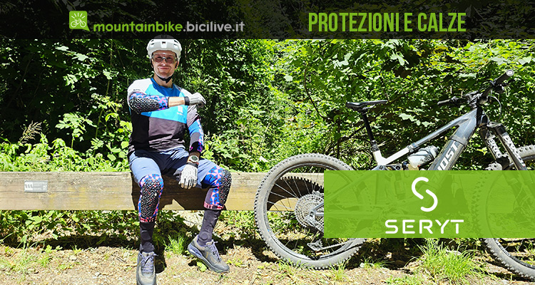 Test protezioni Seryt: gomitiere, ginocchiere e calze con parastinchi
